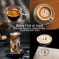 Connected Espresso & Coffee Machine with Automatic Milk Frother, One Touch Latte, Color Touch Display, Portable Coffee Maker