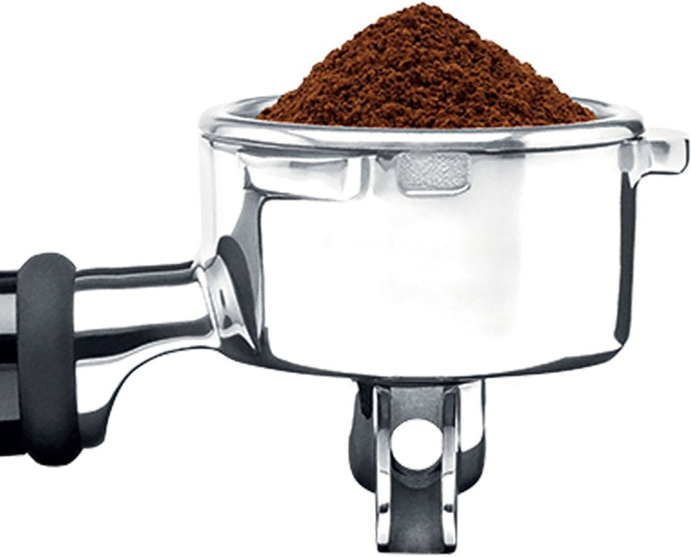 Breville Barista Pro Stainless Steel Espresso Maker in Black Truffle